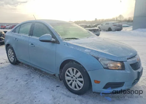 2011 Chevrolet Cruze Lt из США, поврежденный, VIN 1G1PF5S96B7278488